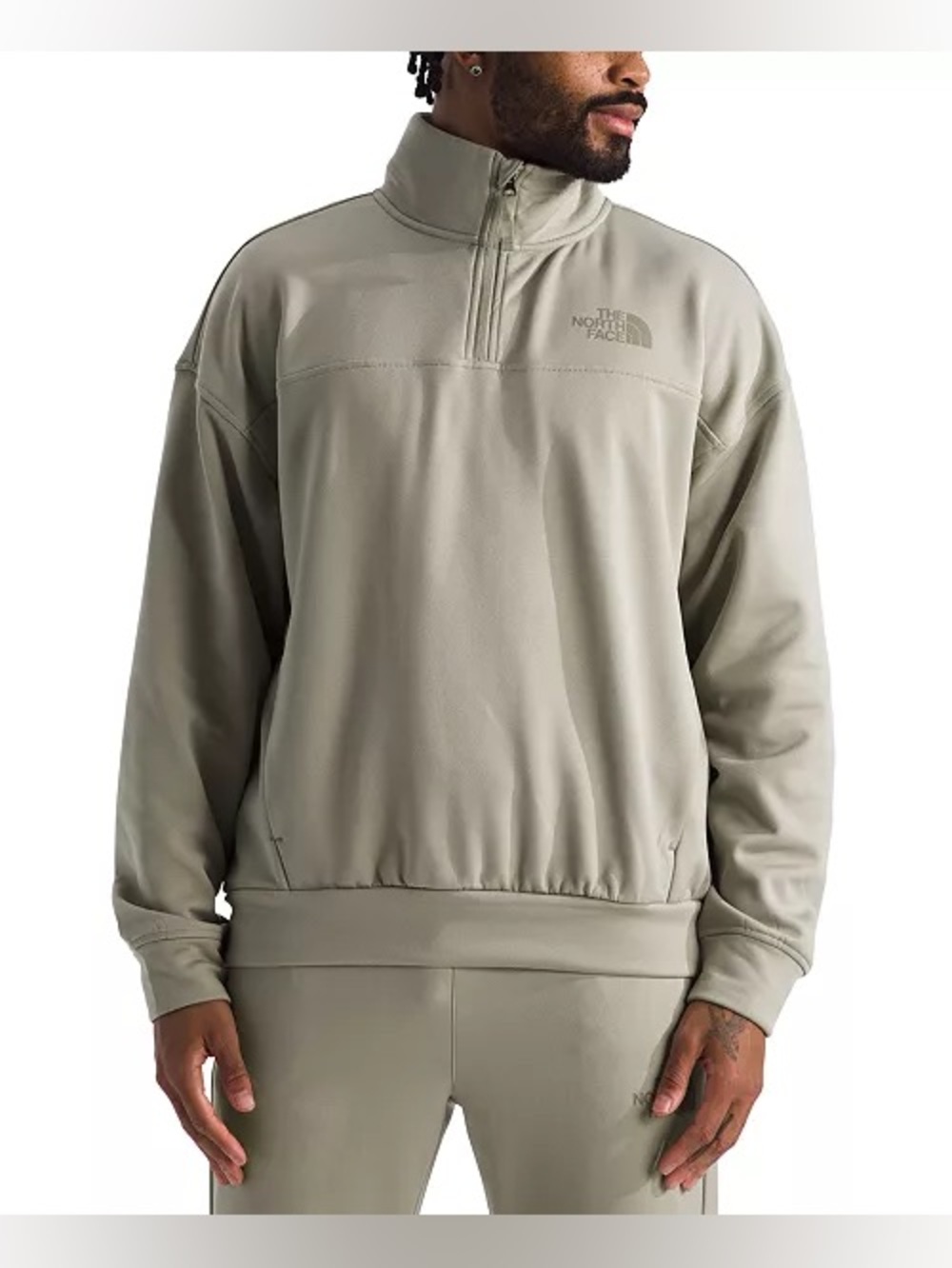 The North Face Men's Horizon Fleece Quarter-Zip Sweatshirt Size S